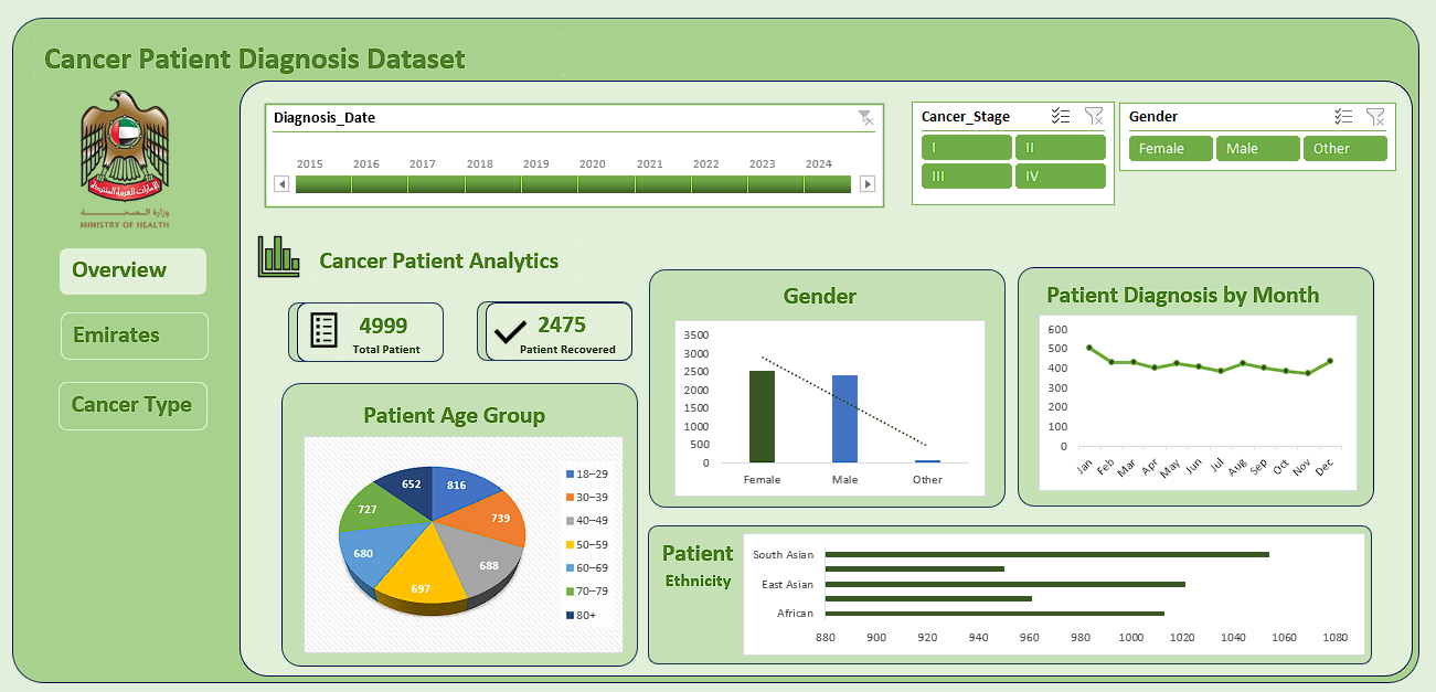 Main Dashboard View