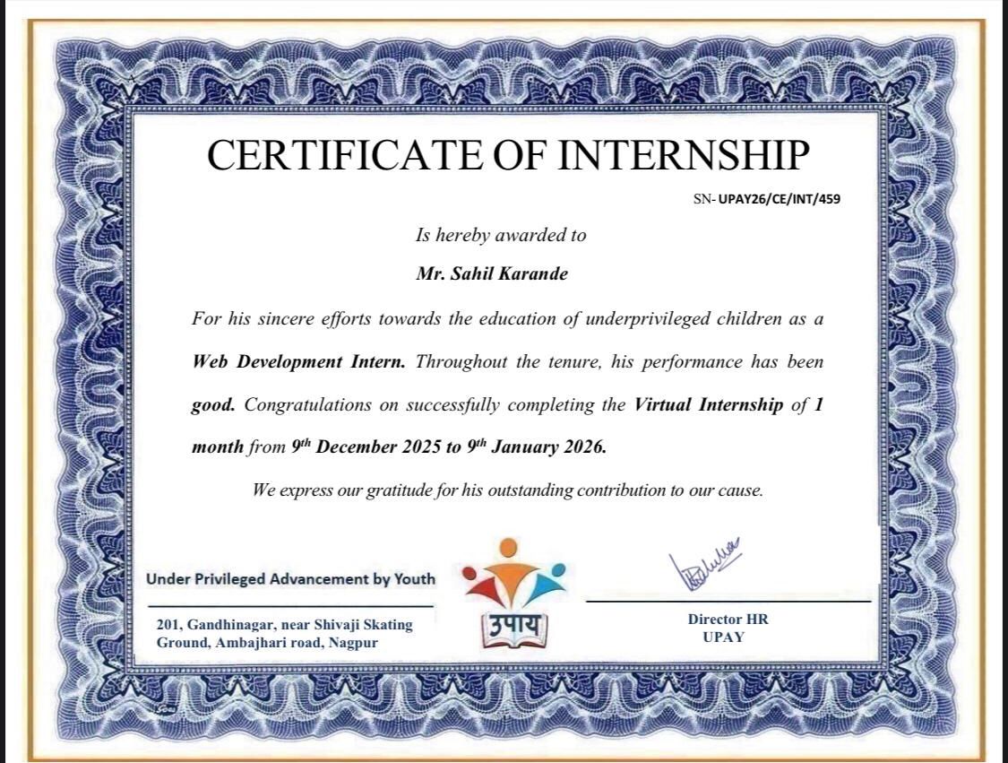 Certificate Placeholder